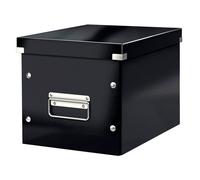 LEITZ Boîte de classement Click & Store WOW Cube M noir