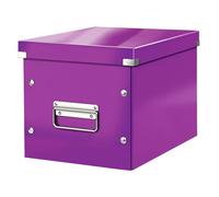 LEITZ Boîte de rangement Click & Store WOW Cube M, violet Violet G