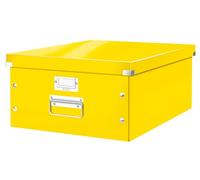 Leitz Boîte de Rangement A3, Click & Store, 60450016 - Grande, Jaune