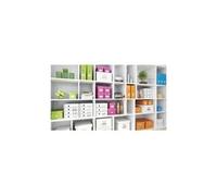 leitz boîte de rangement click & store wow cube l, vert noir