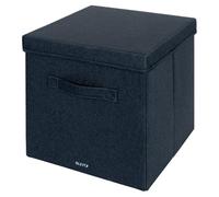 Leitz Boîte de rangement 61450089 Tissu gris 330 x 325 x 380 mm 1 pc