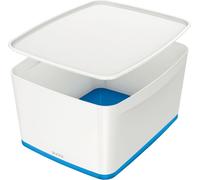 LEITZ boîte de rangement My Box 18 litres blanc / bleu