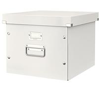 Leitz Boîte de Rangement pour Dossiers Suspendus, A4, Click & Store, 60460001 - Blanc