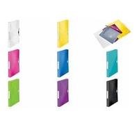 LEITZ Boîte de rangement WOW, A4, PP, blanc métallisé G