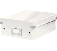 LEITZ Boîte d'organisation Click & Store WOW petit blanc