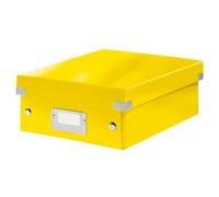 LEITZ Boîte d'organisation Click & Store WOW petite jaune