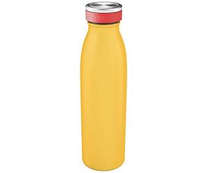 Leitz Bouteille Isotherme, Acier Inoxydable, Isolation Thermique pour Boissons Chaudes & Froides, Réutilisable, Cosy, Jaune, 90160019