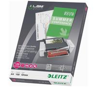 Leitz Adhesive A4 125 Microns Laminating Pouches 100 Units Clair