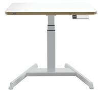 Leitz Bureau assis/debout blanc 65340001 couleur du dessus de table: blanc
