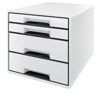 Leitz Bureau Wow Cube 4 Tiroirs 2 Grands Et 2 Petits Tiroirs Buc