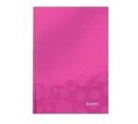 cahier couverture a5 petits carreaux rose