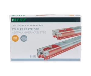 Leitz Cassette d'agrafes K12 Rouge - 80 feuilles