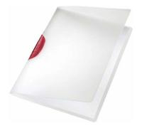 Leitz Chemise à clip ColorClip 41750025 A4 en PP Clip rouge