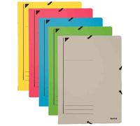 Leitz Chemise À Élastique, Format A4, Carton Robuste Coloré