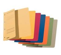 LEITZ chemise à oeillet, carton manille, format A4, rouge,