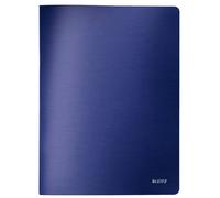 Leitz Protège-documents Reliure 39580069 – A4, 20 pochettes transparentes (40 pages), Bleu Titan