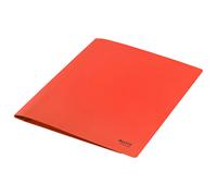 Leitz Recycle - Chemise de Présentation en Carton, Capacité 250 Feuilles A4, Barre d'Attache en Métal, Carton 100% Recyclé & Recyclable, Eco-Responsable & Neutre en CO2, Gamme Recycle, Rouge, 39040025