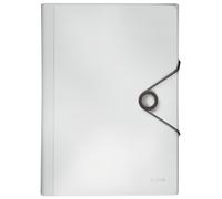 LEITZ Chemise de projet Solid A4 PP 6 compartiments blanc