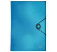LEITZ Chemise de projet Solid A4 PP 6 compartiments bleu clair