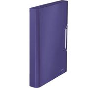 LEITZ Chemise de projet Style A4 PP 6 compartiments titan bleu