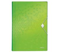 LEITZ Chemise de projet WOW A4 PP 6 compartiments vert métallique