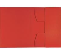 LEITZ Chemise juridique Recycle DIN A4 Carton 430 g/qm rouge