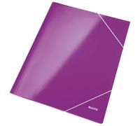 Leitz Chemise 3 rabats 39820062 – Pourpre