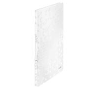 Leitz Porte-vues Display Book WOW A4 40 pochettes, 80 vues, couverture souple Polypropylène blanc