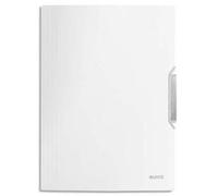 Leitz Chemises 3 Rabats À Élastique Style En Polypopylène. Coloris Blanc.