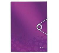 Leitz 45990062 Chemise en polypro Violet Métallisé