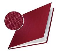 Leitz ImpressBIND - A4 (210 x 297 mm) - 105 feuilles - bordeau lin mat - protection rigide - pour Leitz impressBIND 140, impressBIND 280 Bordeau lin mat G