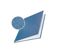 Leitz Chemises Rigides, Lot de 10, Dos 3,5 mm, Bleu, ImpressBIND, 73900035