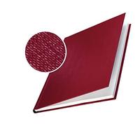 Leitz Chemises Rigides, Lot de 10, Dos 7,0 mm, Bordeaux, ImpressBIND, 73910028