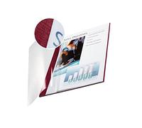 Leitz ImpressBIND - 3.5 mm - A4 (210 x 297 mm) - 35 feuilles - bordeaux avec couverture translucide - couverture souple Bordeaux avec couverture translucide G