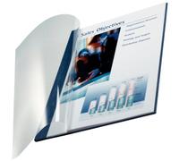 ImpressBIND - A4 (210 x 297 mm) - 70 feuilles - bleu avec couvercle avant transparent - couverture souple