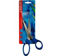 LEITZ ciseaux 185cm bleu acier vissé pointe arrondie Kun