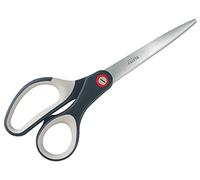 Leitz – Ciseaux ambidextres 53320089 – Inoxydable, revêtement titane, poignée ergonomique, gris