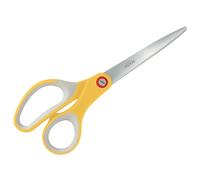 Leitz - Ciseaux ambidextres - Acier inoxydable, revêtement titane, poignée ergonomique - Jaune