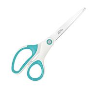 Leitz Ciseaux Titane, Droitiers ou Gauchers (Ambidextre), 8 x 1,7 x 25 cm, Fournitures de Bureau, Grip Ergonomique, Gamme WOW, Menthe