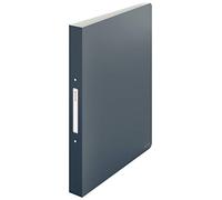 Leitz Classeur 2 Anneaux, Capacité 190 Feuilles, Cosy, Dos 32 mm, A4, Gris, 42380089