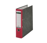 Leitz Classeur à Anneaux A4 Rouge, Dos 80mm, Mécanisme 180°, Capacité 600 Feuilles, Dimensions 81x320mm, Référence 10805025, Poids 530g