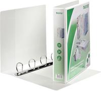 LEITZ Classeur à anneaux de présentation A4 extra large blanc 4 anneaux D Largeur du dos : 51 mm
