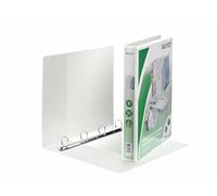 Leitz Classeur à anneaux « Presentation » A4 avec pochettes « & », 4, blanc | Polypropylène 25 mm, classement rapide, 230 feuilles A4, présentation.