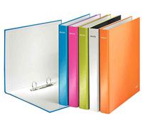 Leitz Classeur A Anneaux Wow, Format A4, En Carton Solide,