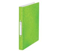 Leitz Classeur 2 anneaux A4 WOW PP Dos 32 mm Capacité 190 feuilles Anneaux ronds 25 mm Vert 42570055