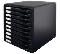 Leitz Classeur À Formulaires 10 Tiroirs Noir