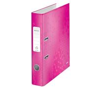 Leitz Classeur à Levier A4, Rose, Dos 50 mm, WOW, 10060023