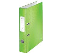 Leitz Classeur à Levier A4, Vert, Dos 50 mm, WOW, 10060154