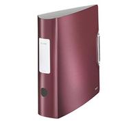 Leitz Classeur À Levier Active Style 180 Degrés Dos De 80 Mm Rouge Grenat