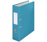 Leitz Classeur à Levier, Capacité 600 Feuilles, Dos 80 mm, Cosy, A4, Bleu, 10610061